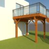 Elevated Deck 3D